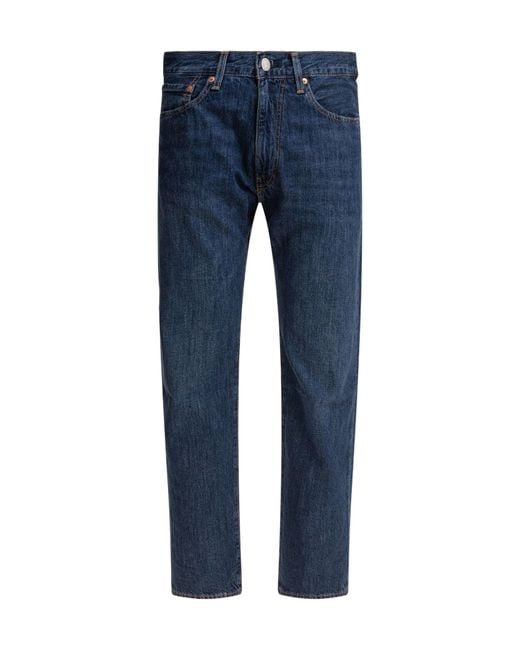 Levi's Blue 555 Relaxed Straight Trousers