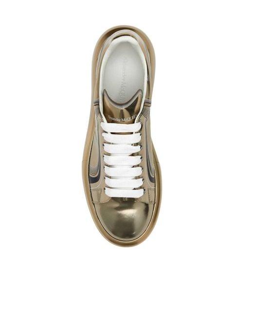 McQueen Multicolor Round Head Low Upper Board Shoes for men