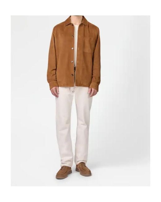 Tod's Brown Pashmy Shirt Jacket for men