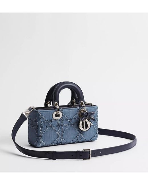 Dior Blue Small Lady D-Joy Bag