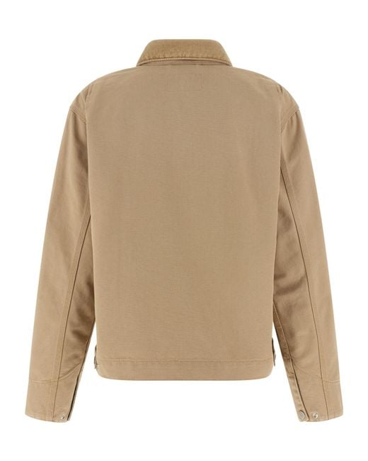 Carhartt Natural Og Detroit Zipped Jacket for men