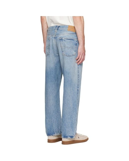 Polo Ralph Lauren Blue Five-Pocket Jeans for men