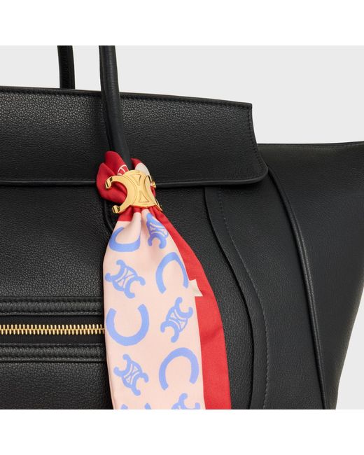 Céline Metallic Triomphe Bag Ring