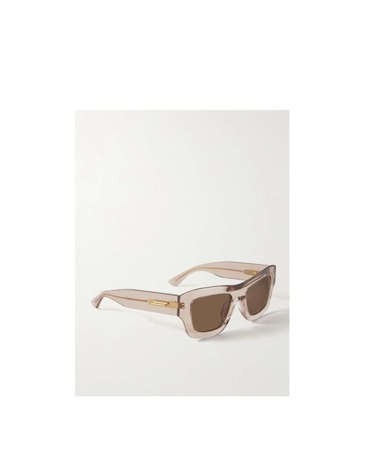 Bottega Veneta Multicolor Eyewear Ultrathin Squared Sunglasses