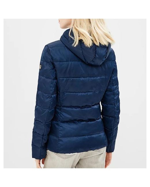 EA7 Blue Logo Down Jacket