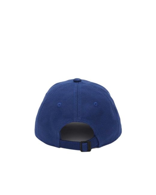 J.W. Anderson Blue Jw Anderson Curved Peak Logo Embroidered Baseball Cap