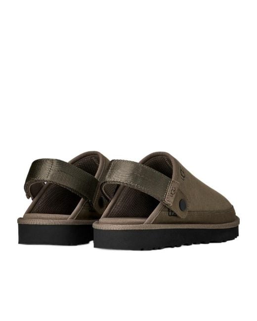 Ugg Brown Goldencoast Ii Adjustable Clogs for men