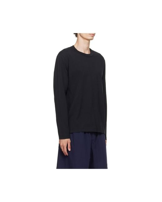 Tekla Blue Long-Sleeved T-Shirt for men