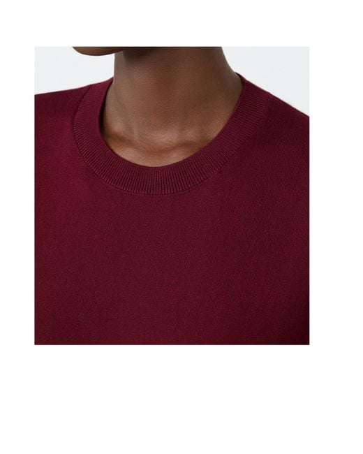 Max Mara Red Giulietta Crewneck Knitted Jumper