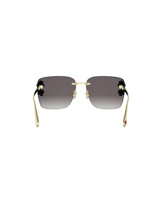 Dior Metallic Rimless Sunglasses