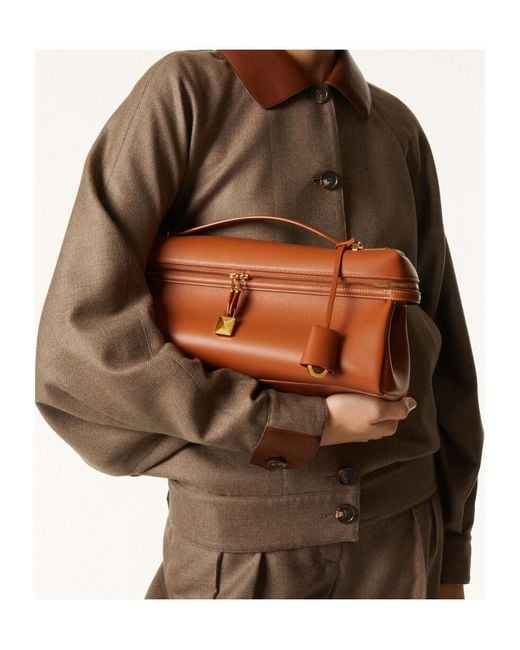 Loro Piana Brown Extra Softy Bag L33