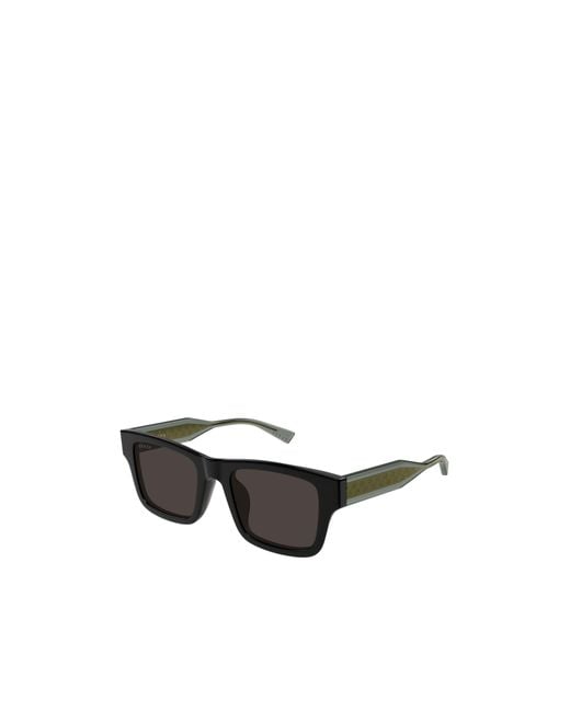 Gucci Black Eyewear Square Frame Sunglasses for men