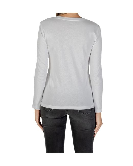 ARMANI EXCHANGE Gray Round-Neck T-Shirt