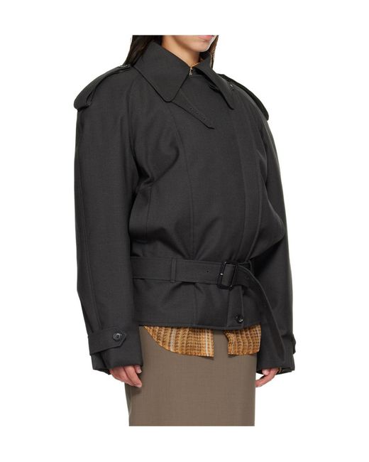 Mugler Black Long-Sleeved Jacket