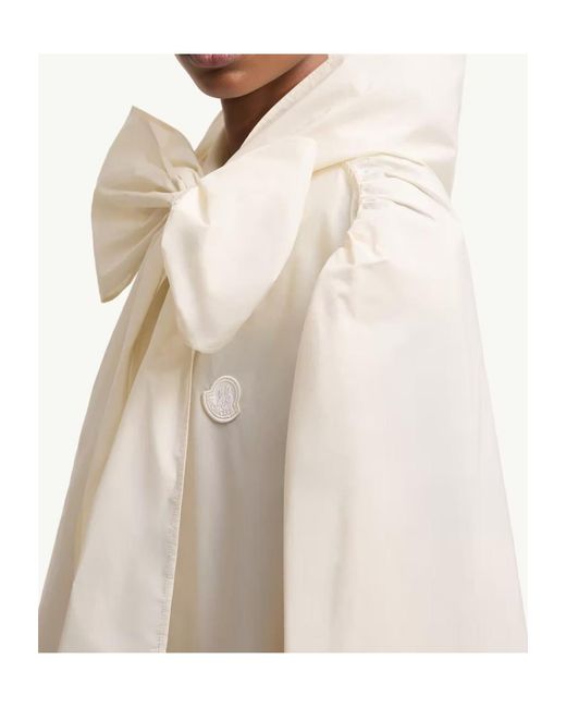 Moncler Natural Lightweight Taffeta Cape