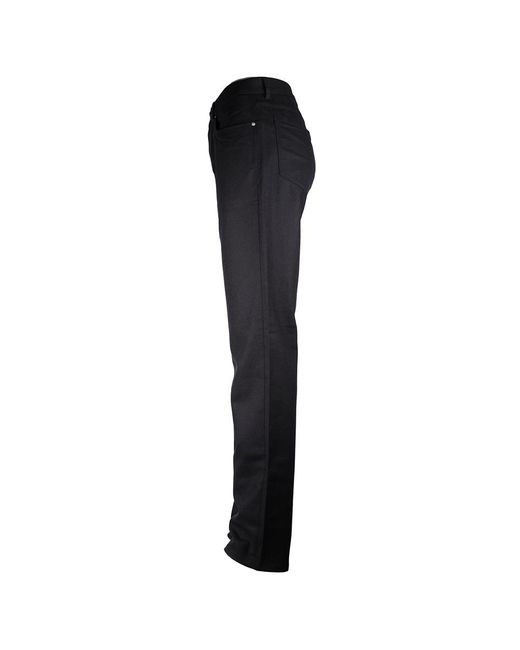 Zegna Black Logo Casual Pants for men