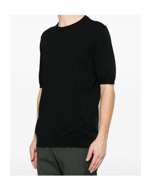 Tagliatore Blue Short-Sleeved T-Shirt for men