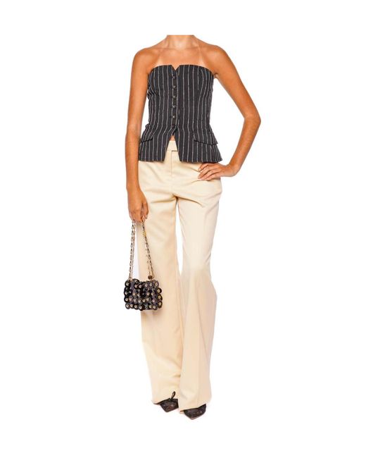 Zimmermann Multicolor Illustration Straight Tux Pants