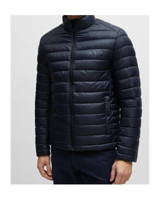 Boss Blue Boss Water-Repellent Padded Jacket for men