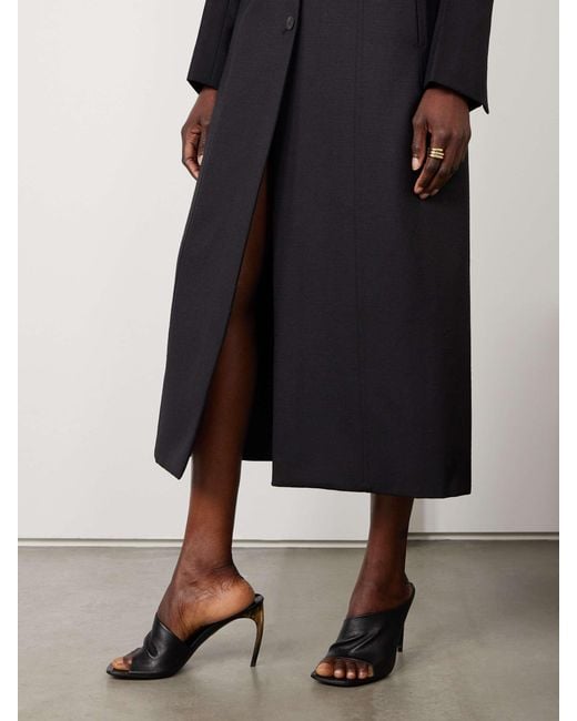Stella McCartney Black Iconics Crepe Asymmetric Dress