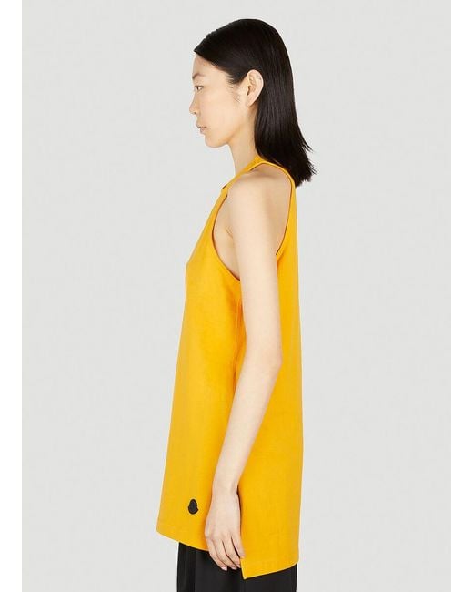 Moncler Yellow X Alicia Keys Sleeveless Tank Top