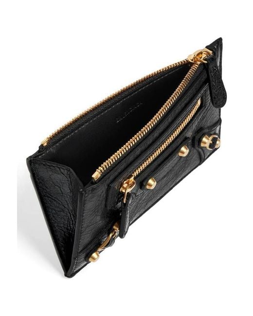 Balenciaga Black Le City Card Holder