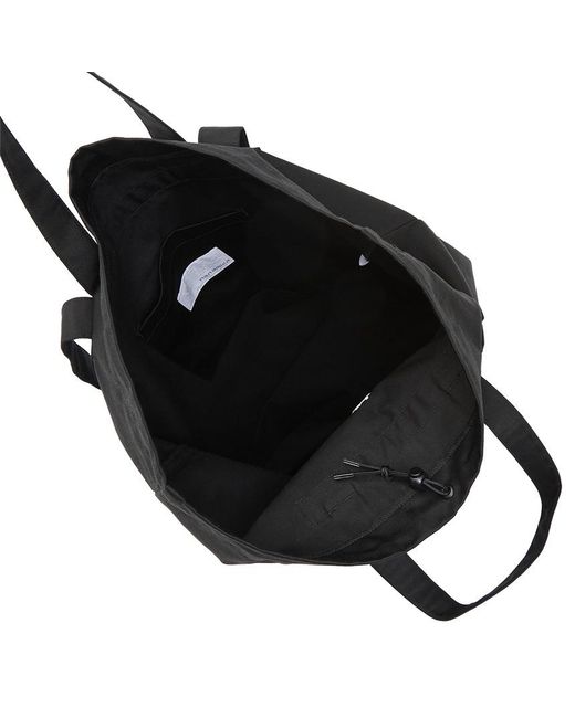 Nanamica Black Logo Tote Bag
