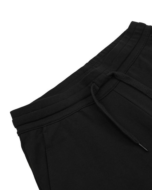 EA7 Black Logo Printed Sweatpants