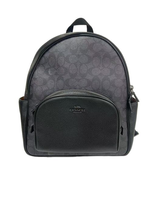 COACH Court Backpack in Gray | Lyst
