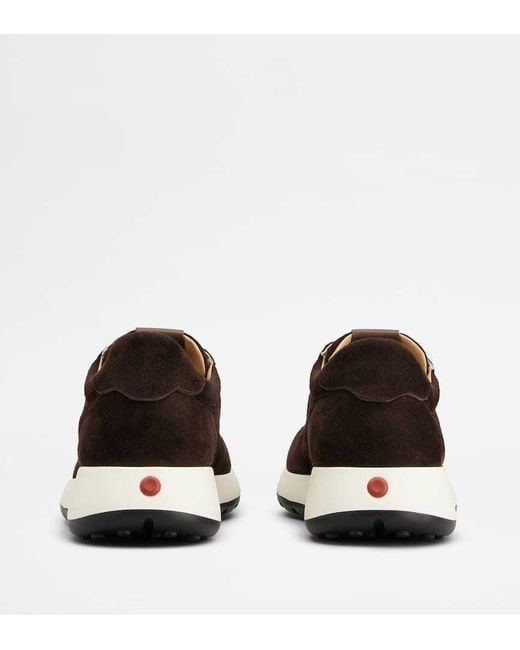 Tod's Black Round-Toe Low-Top Sneakers for men