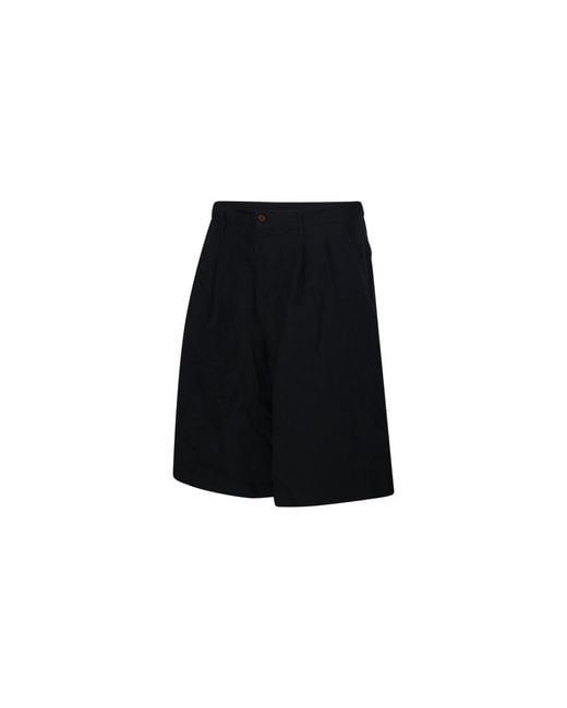 Comme des Garçons Black Comme Des Garçons Shirt Pleated Shorts for men