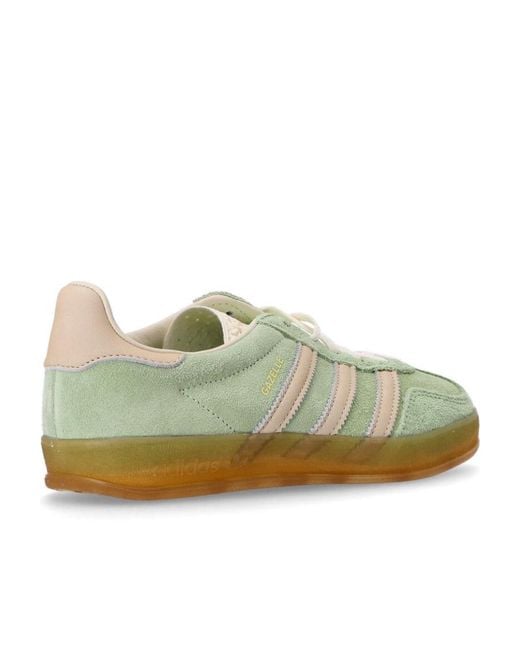 Adidas Green Originals Gazelle Indoor Sneakers for men