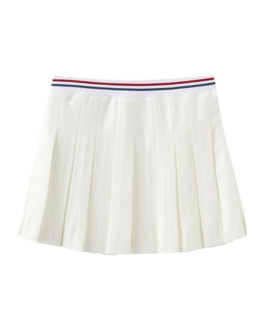 Marissa Chiara White Logo Skirt