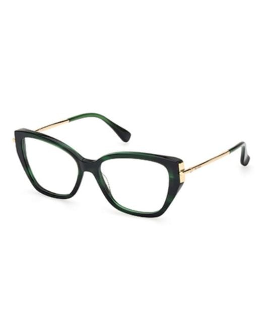 Max Mara White Cat-Eye Glasses
