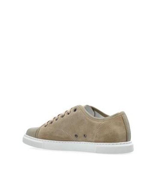 Lanvin Brown Dbb1 Low-Top Sneakers