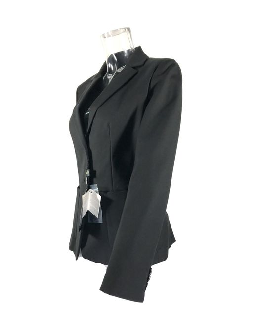 Weekend by Maxmara Black Long-Sleeved Suit Coat