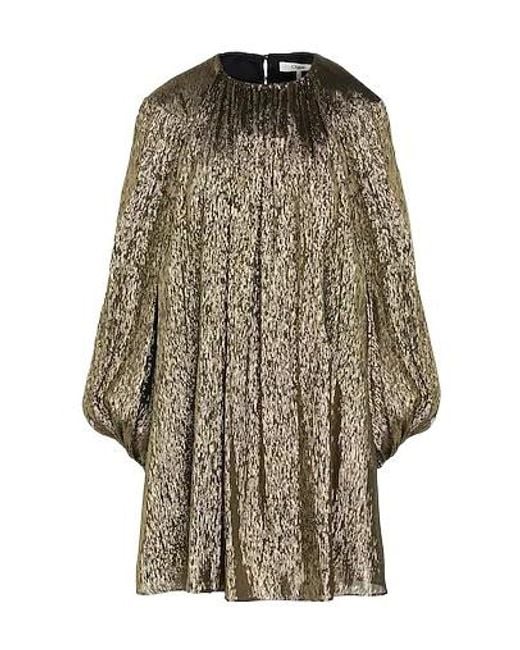 Chloé Natural Short Dress