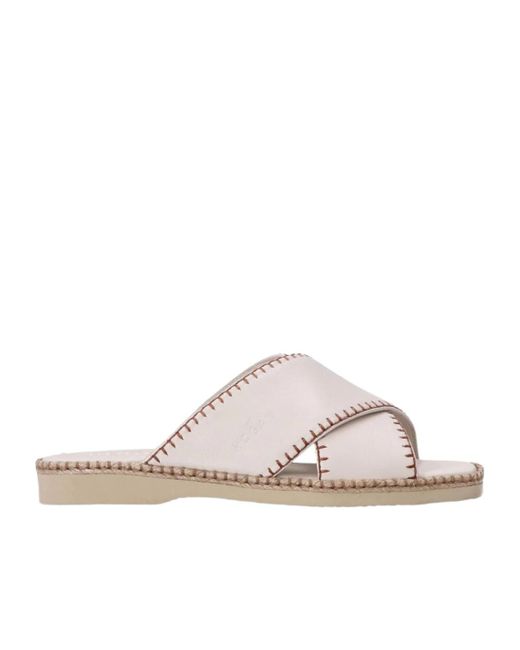 Hogan Multicolor H660 Square Toe Slides