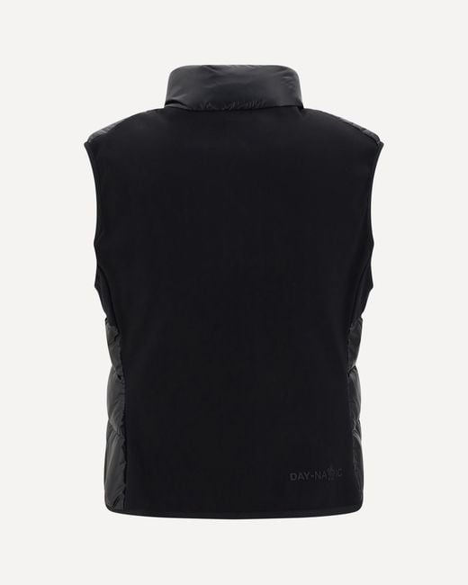 Moncler Black Grenoble Padded Zip-Up Jersey Gilet