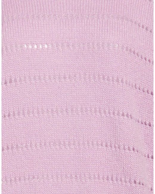 Isabel Marant Pink Simple Solid-Color Knitted Sweate