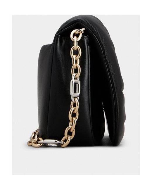 Roger Vivier Black Viv' Choc Shoulder Bag