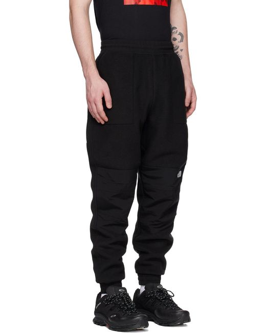 The North Face Black Logo-Printed Track Pants for men