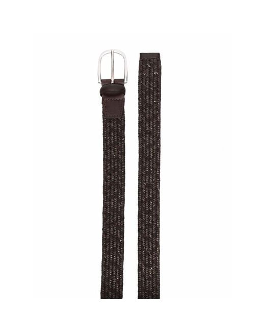 Orciani White Logo Belt for men