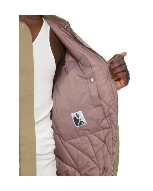 Rick Owens Multicolor Jumbo Flight Padded Bomber Jacket for men