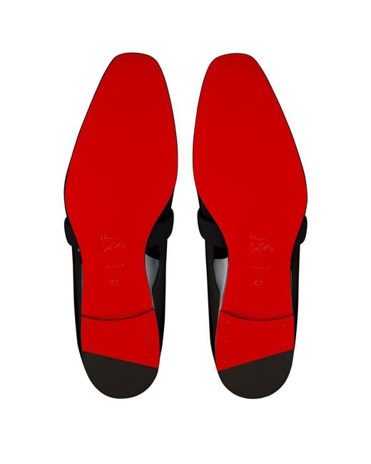 Christian Louboutin Black Dandydeco Loafers for men
