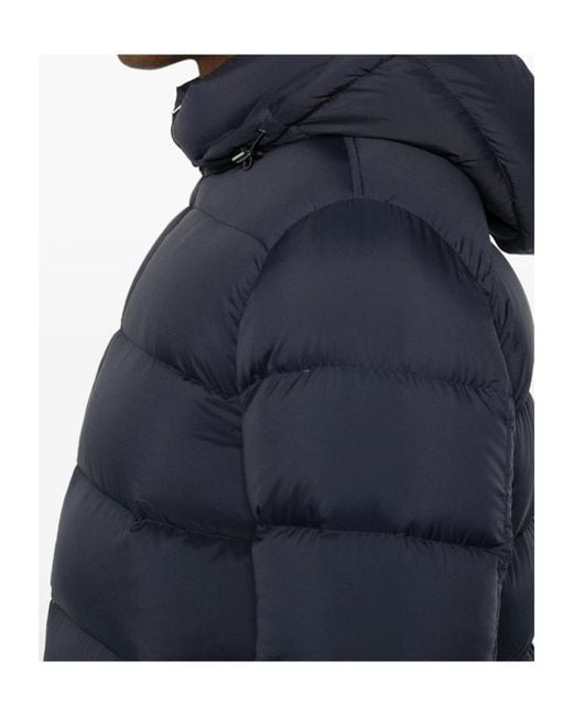 Herno Blue Long-Sleeve Jacket for men