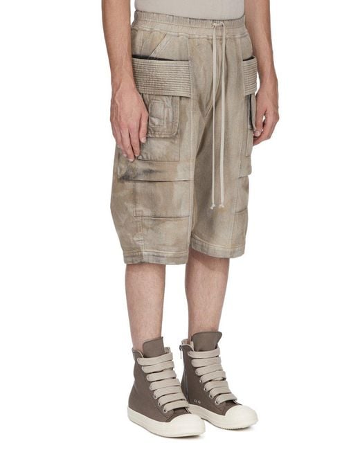 Rick Owens Natural Creatch Cargo Pods for men