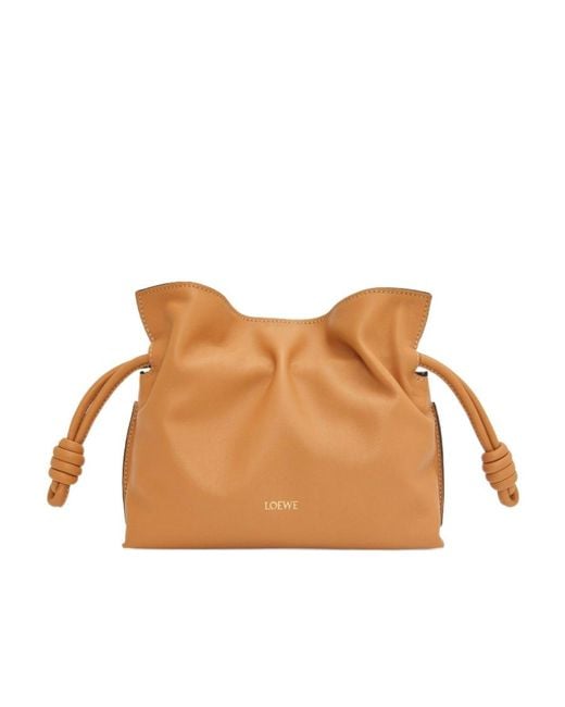 Loewe Metallic Mini Flamenco Clutch Bag
