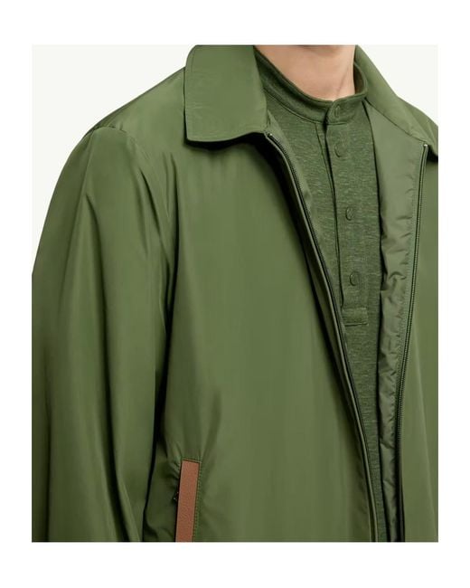 Moncler Green Socot Shirt Jacket for men
