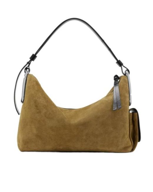 Marc Jacobs Multicolor Suede Scene Large Shoulder Bag
